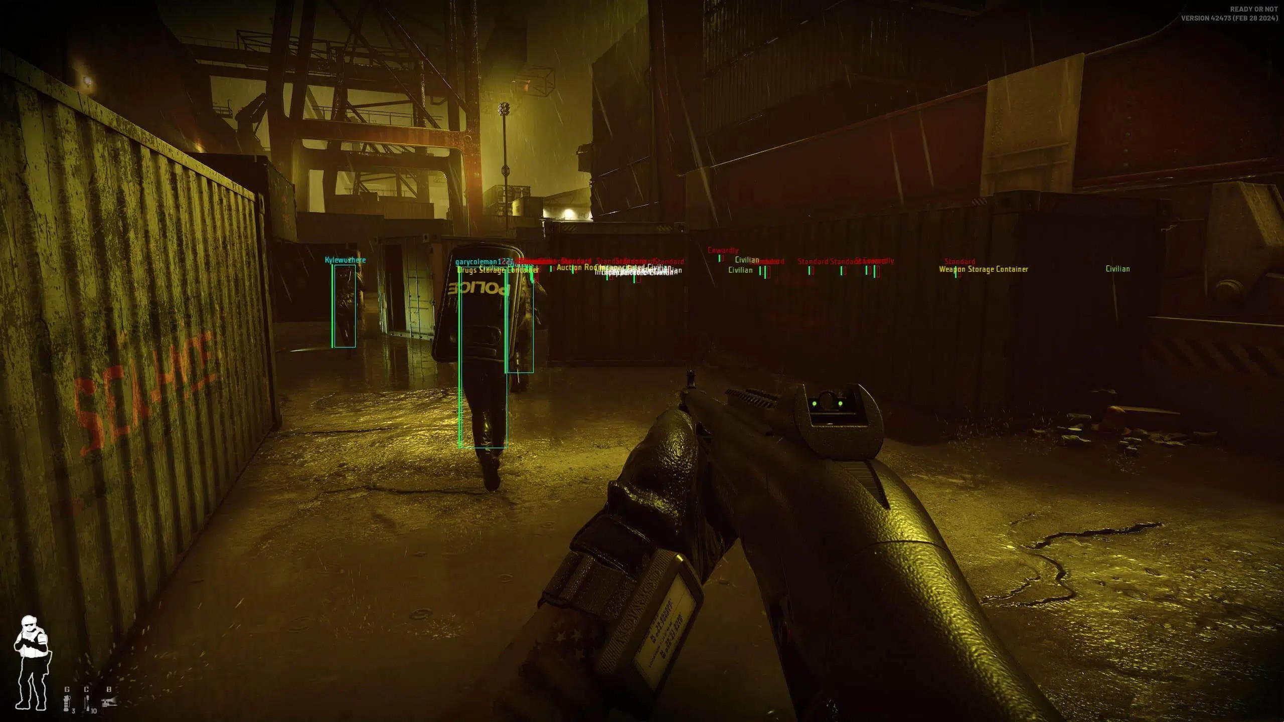 Ready or Not 严阵以待·透视无后座解锁门作弊v1.6