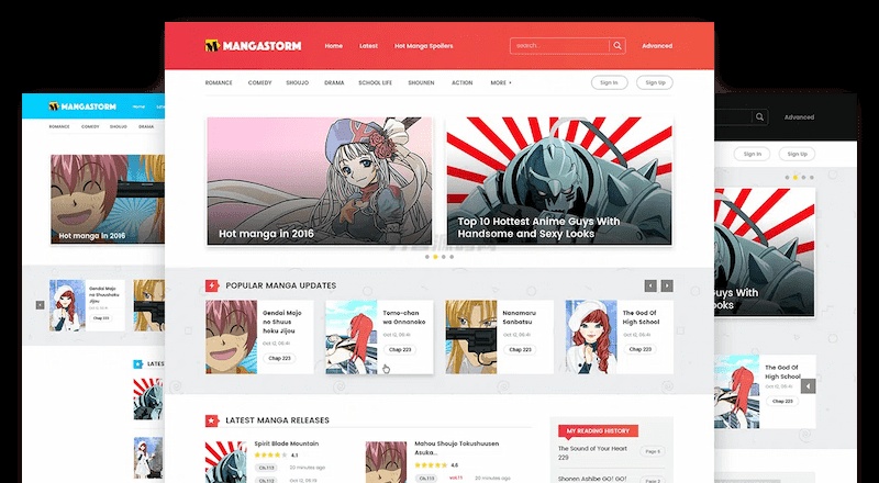 Madara 2.2.2.1主题源码 | 响应式WordPress漫画小说主题模板